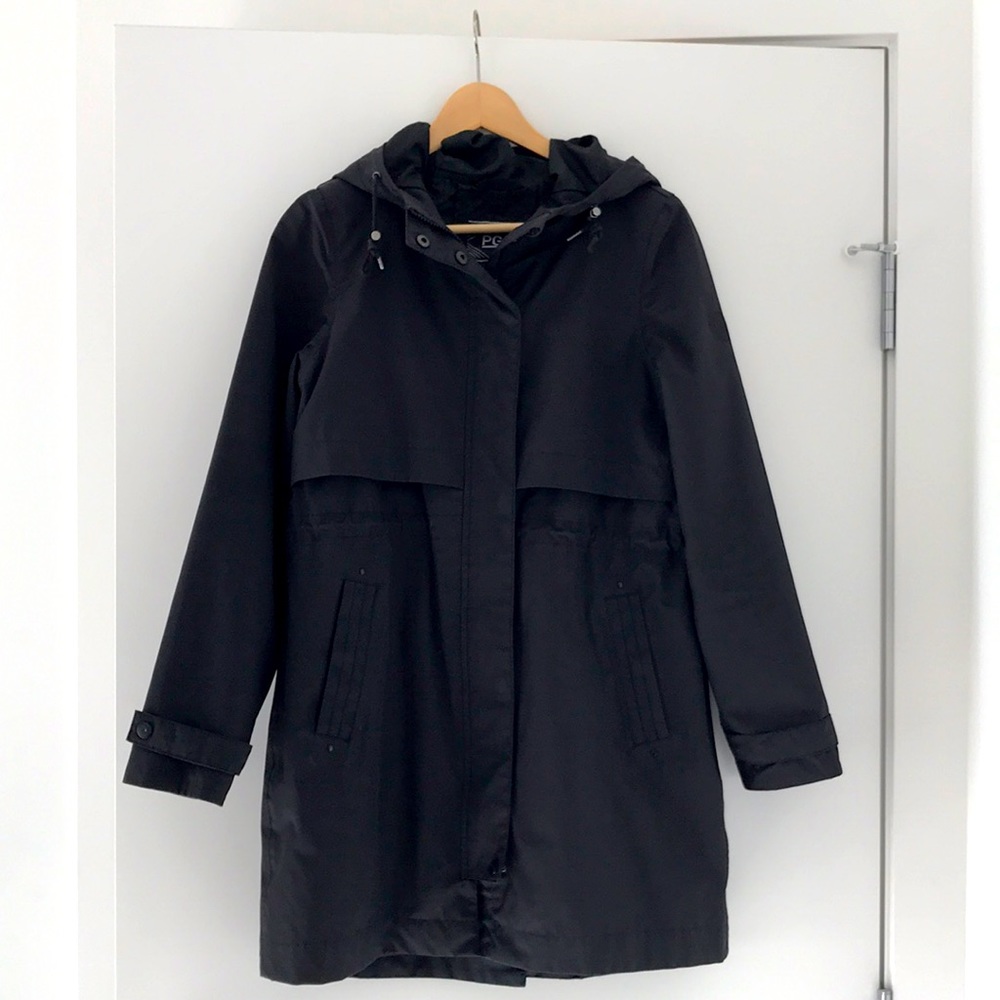 PGD Plenty Charcoal Rain Jacket - Size Small